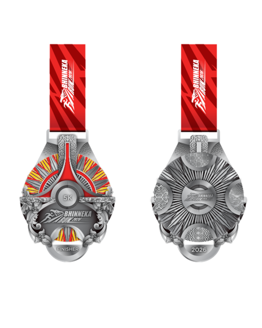 Medali finisher kategori 5K